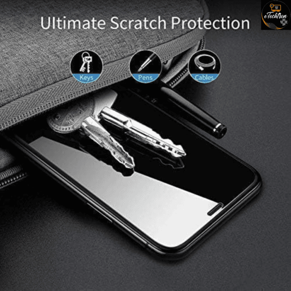 Privacy Tempered Glass Screen Protector Compatible for iPhone 15 Series Edge to Edge Protection and Easy Installation Kit comes with 10 Years warranty - Image 2