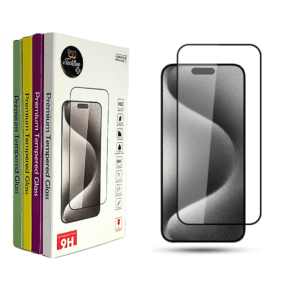 Tempered Glass Screen Protector Compatible for iPhone 14 Series Edge to Edge Protection and Easy Installation Kit comes with 10 Years warranty - Clear