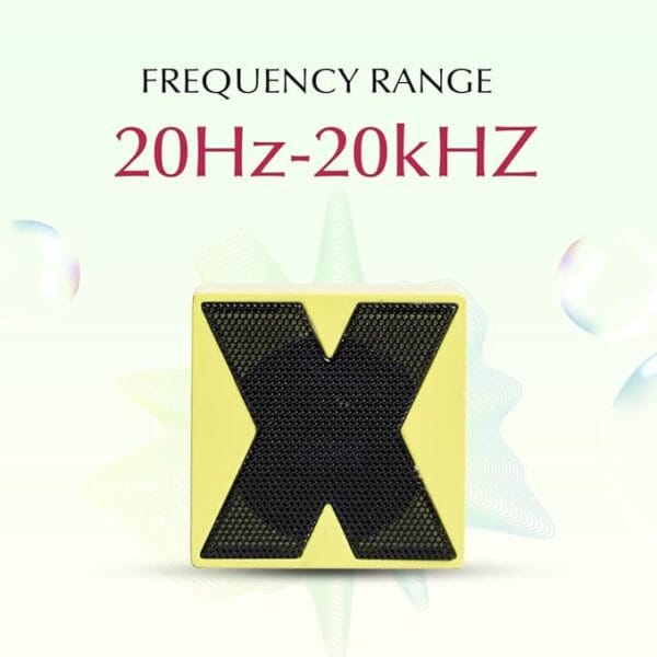 X Speaker, Powerful Speaker, Portable Wireless Speaker with Immersive Sound, True Wireless Speaker, 450 mAh Battery Multi-Connectivity Modes, Type C Charging, Mini Bluetooth Speaker - Image 7