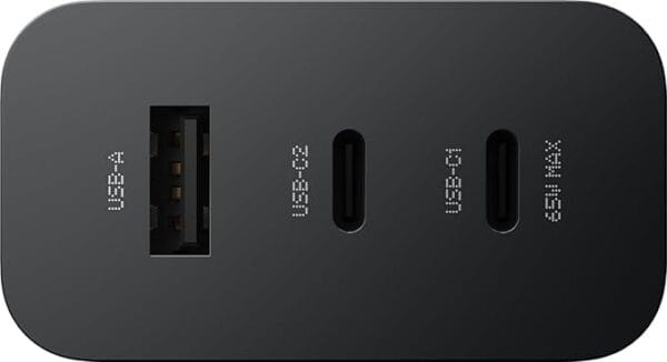 65W CMF Nothing Original 3-Port GaN Fast Charger | Type-C PD & USB-A | Compatible with CMF Phone 1, Nothing 3a/3a+/2a/2/1, Galaxy S24 Ultra, S23 Series, Tab & Other Type-C Devices - Image 5