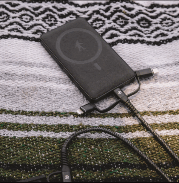 5-in-1 Multi-Device Charging Cable | USB-A, Type-C, 8-Pin | 60W PD Fast Charging | 480Mbps Data Sync | Swappable Heads | Silicone Build - Image 3