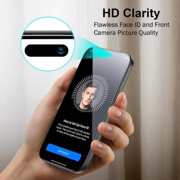 Privacy Tempered Glass Screen Protector Compatible for iPhone 15 Series Edge to Edge Protection and Easy Installation Kit comes with 10 Years warranty - Image 7
