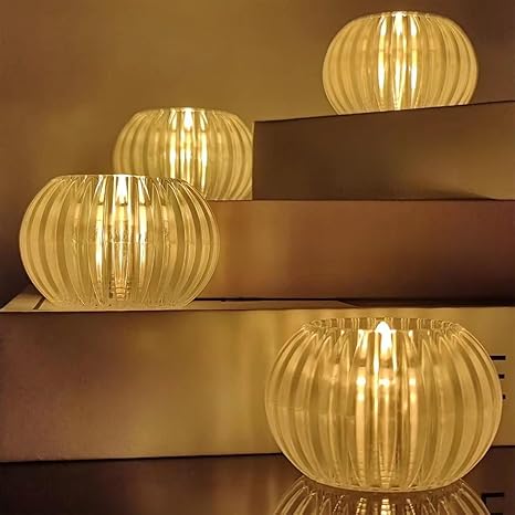 Smokeless & Flameless LED Tealight Candles (Pack of 2) | Crystal Round Acrylic Diya Lights for Diwali, Home Décor, Gifting & Festive Decoration - Image 9