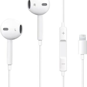 Lightning Wired Earphones with Mic & Remote for iPhone