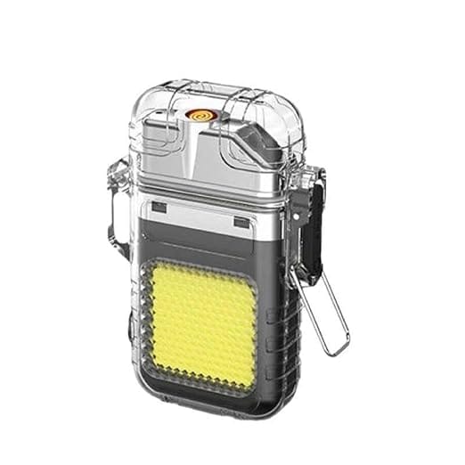 Dual Arc Electric Lighter with LED Torch - Image 8