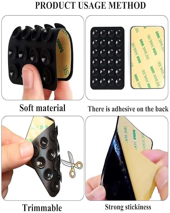 Silicone Suction Phone Case – Hands-Free (Pack of 2) - Image 2