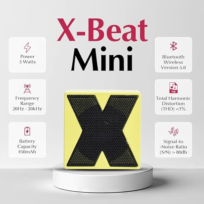 X Portable Bluetooth Speaker with Deep Bass - Image 10