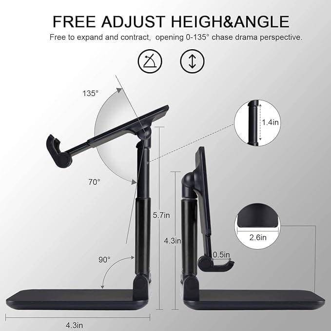 Adjustable Foldable Mobile Stand for Desk - Image 3