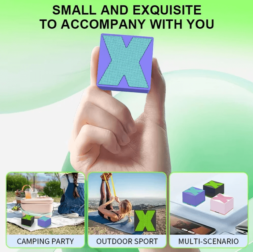 X Portable Bluetooth Speaker with Deep Bass - Image 2